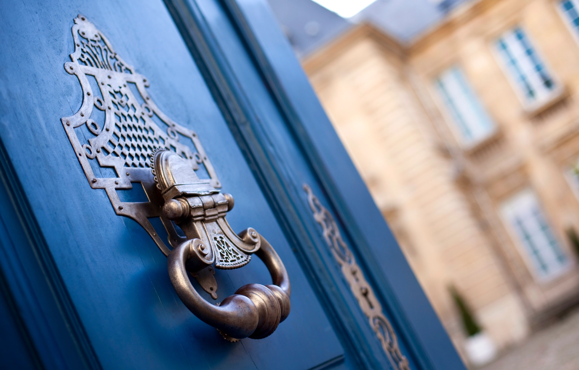 Verzierter Türklopfer